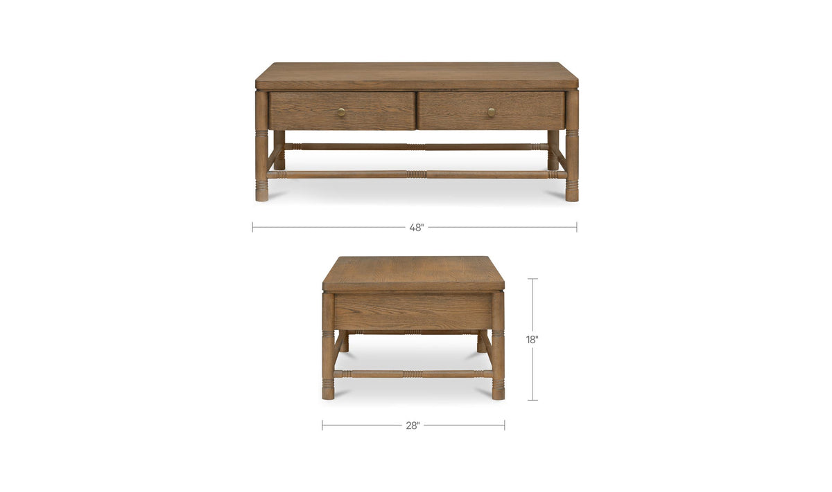 Evermore Coffee Table Brown — gallery view 16