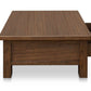Graham Storage Coffee Table Dark Brown — gallery view 6