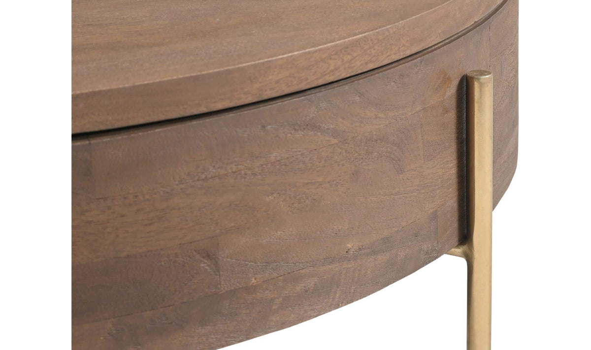 Alba Storage Coffee Table Brown — gallery view 10
