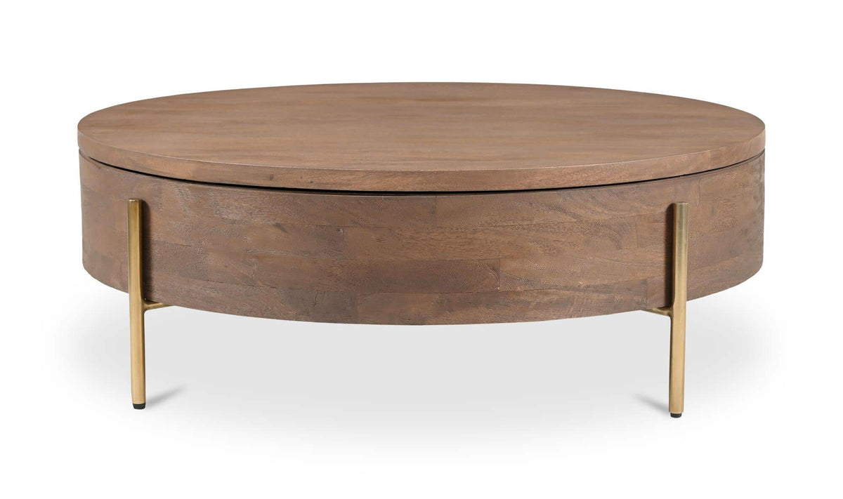 Alba Storage Coffee Table Brown — main product view