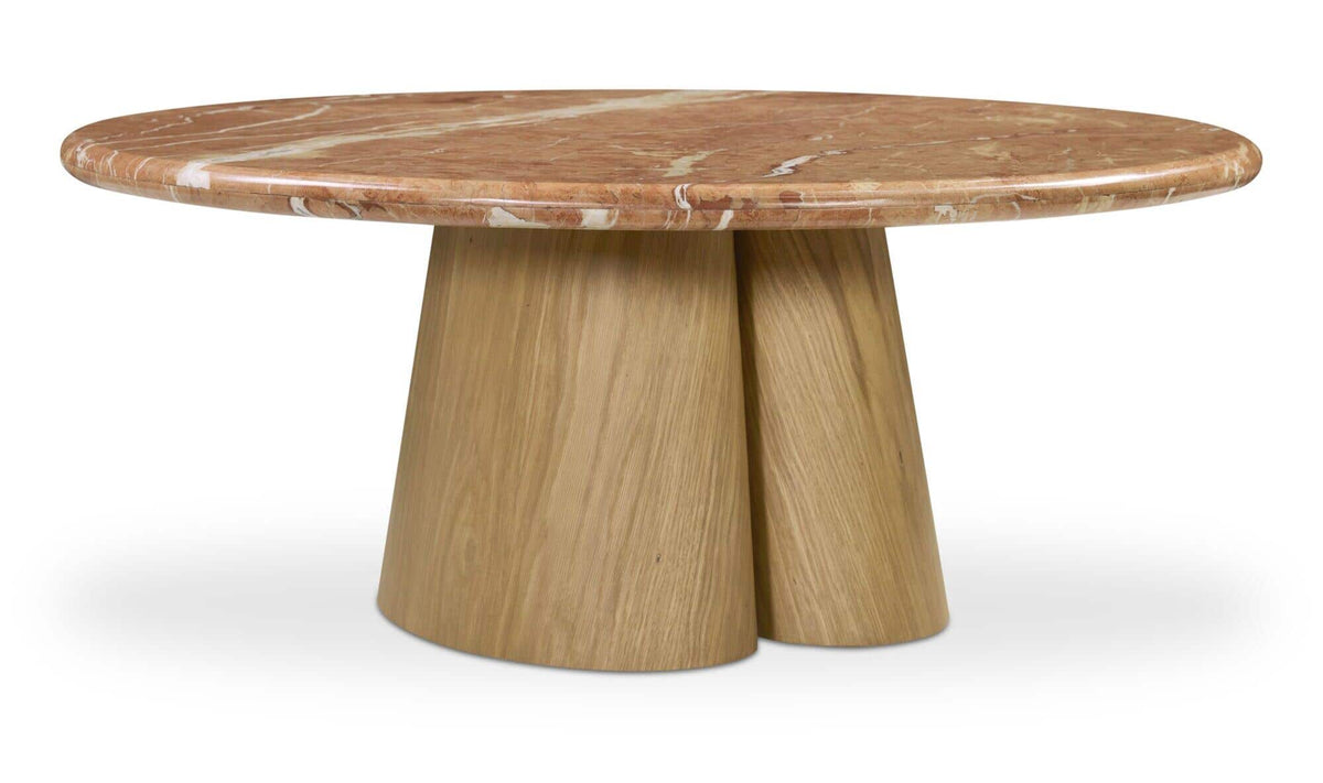 Kaleta Coffee Table Rosso Alicante Marble — gallery view 3