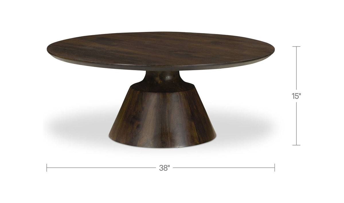 Myron Coffee Table Brown — gallery view 7